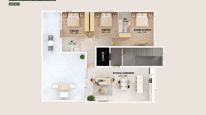 15th Floor -3 bed Building C
